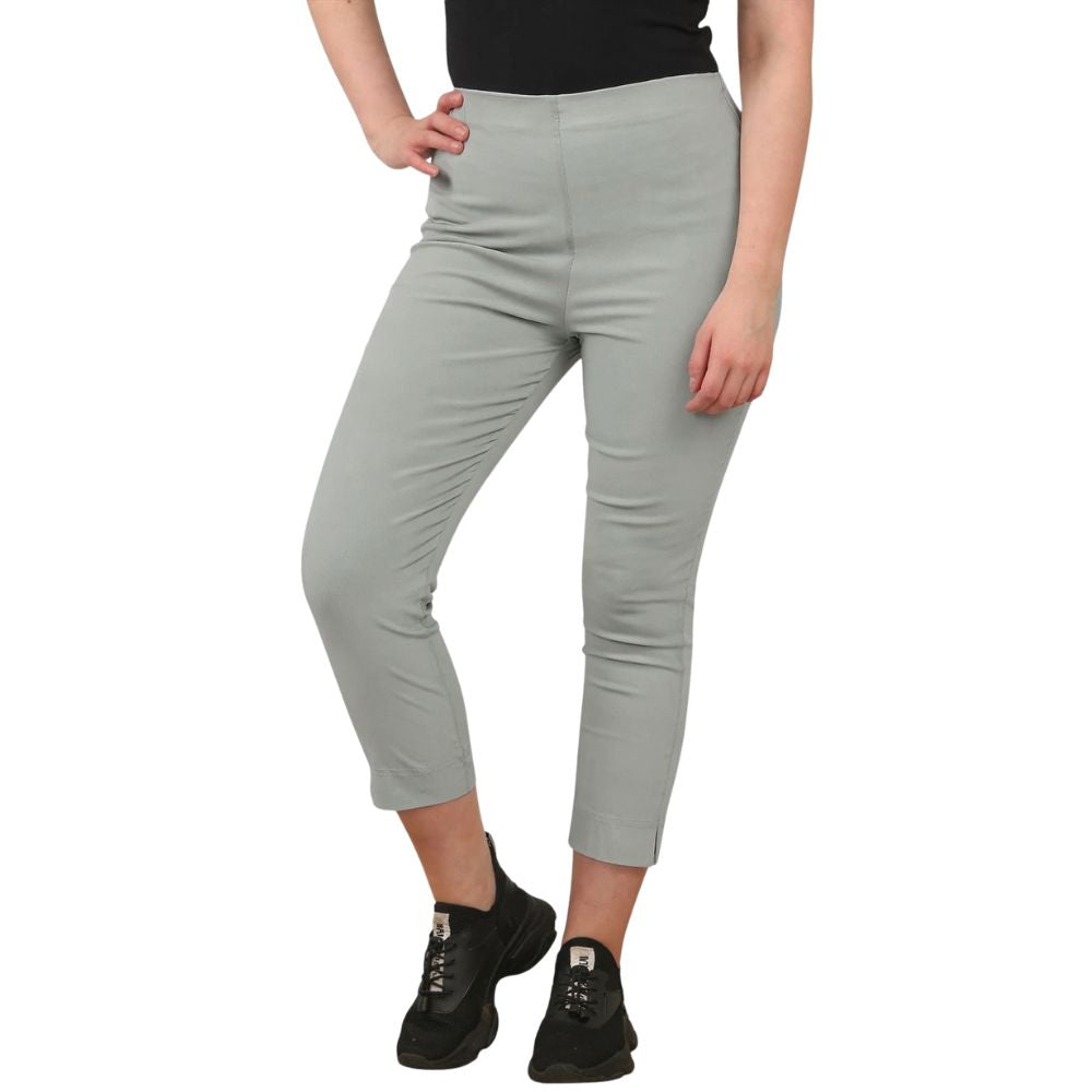 3/4 Stretch Capri Trousers | 13 Colours
