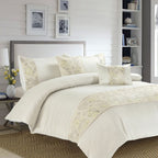 Savanna Embroidered Duvet Cover Set | 2 Colours