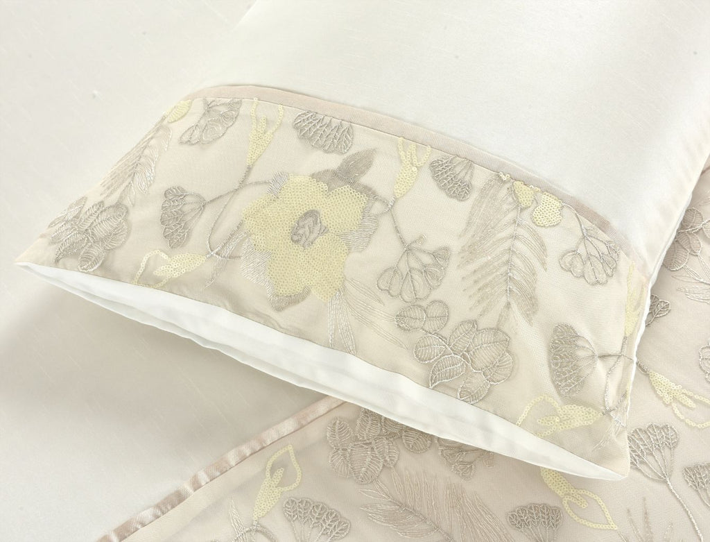 Savanna Embroidered Duvet Cover Set | 2 Colours