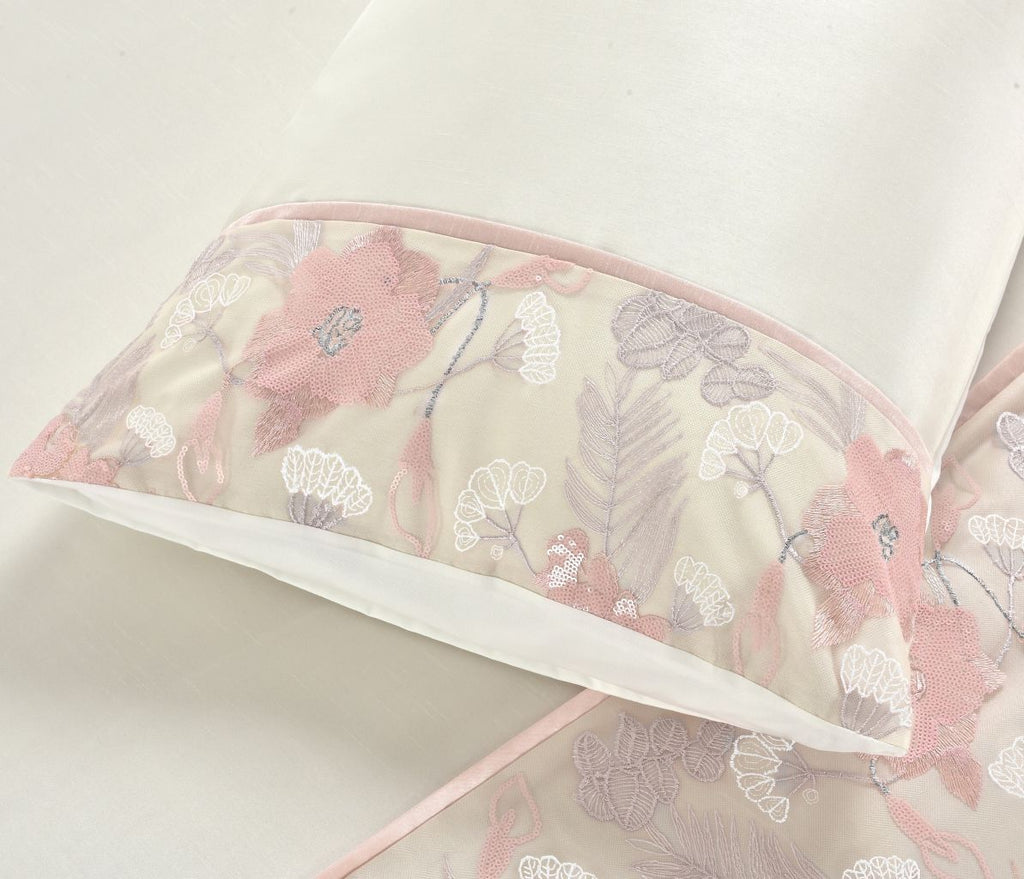 Savanna Embroidered Duvet Cover Set | 2 Colours