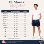 Pack of 2 Boys PE Shadow Stripe Shorts | 7 Colours