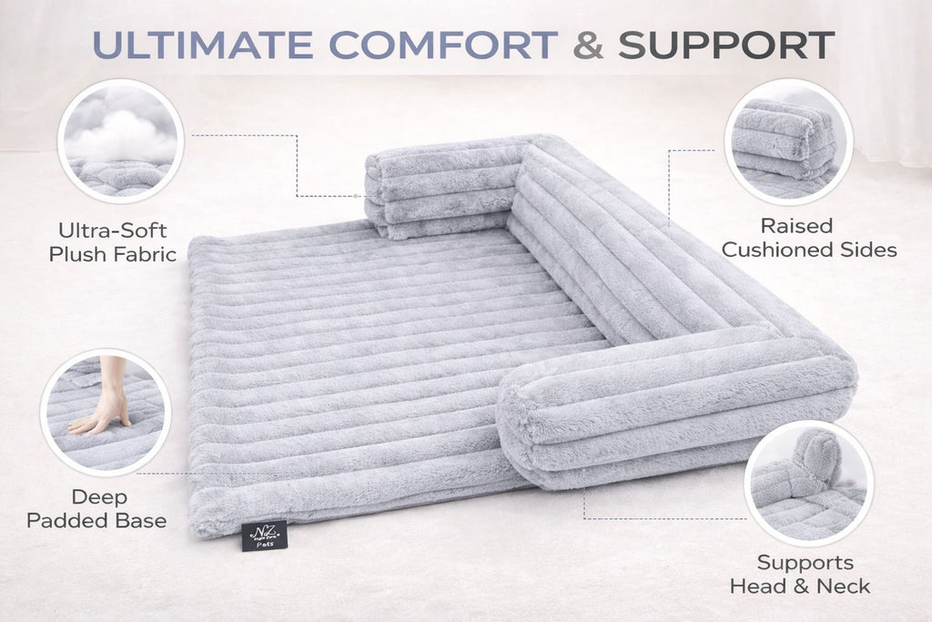 Sofa Pet Bed Cord | 4 Colours | 2 Sizes
