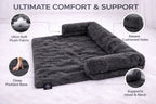 Sofa Pet Bed Square | 4 Colours | 2 Sizes