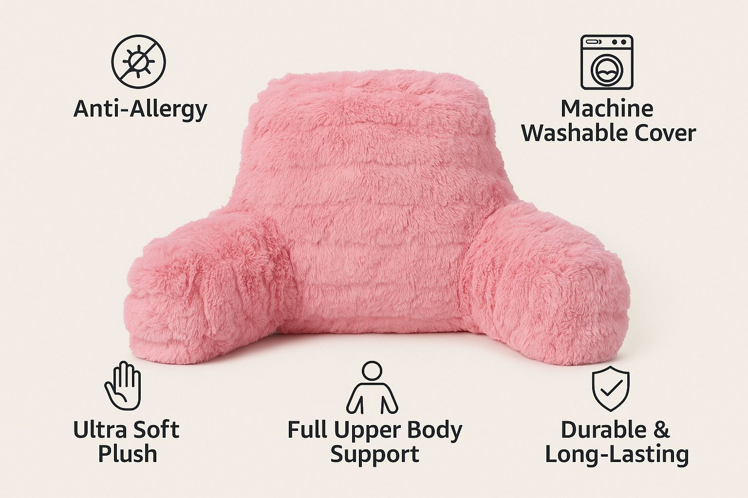 Reading Pillow Backrest Cushion