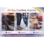 Stripy Mixed Men’s Diabetic Socks | Size 6 - 11