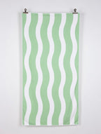Wavy Stripe Beach Towel | 5 Colours | 152CM × 71CM