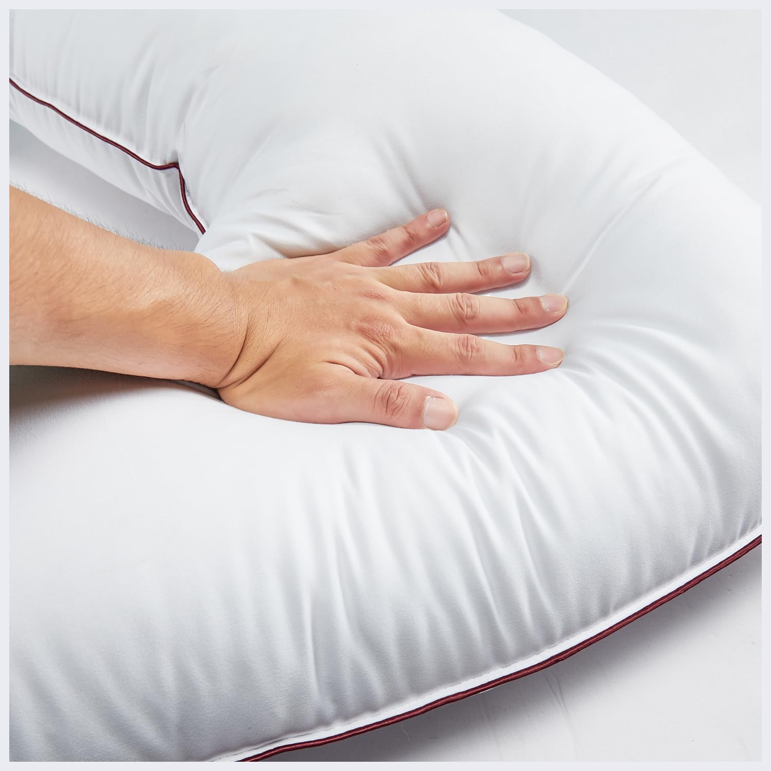 V Shaped Microfibre Pillow | Feels Like Down