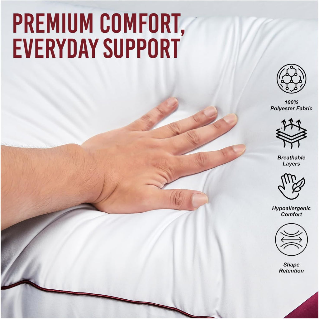 Microfibre Box Pillow | Feels Like Down