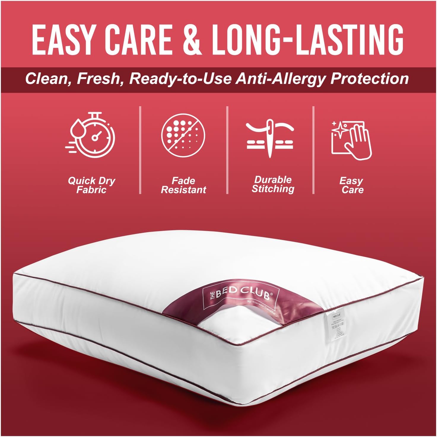 Microfibre Box Pillow | Feels Like Down