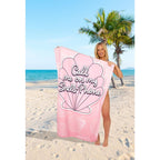 Shell Phone Sand Free Beach Towel | 180CM × 100CM