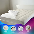 Sherpa Teddy Mattress Topper Enhancer