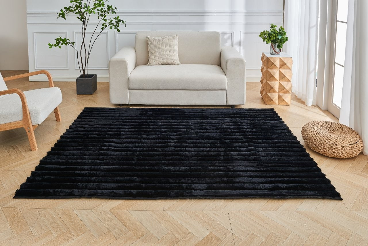 Shum Greek Faux Fur Rug | 6 Colours