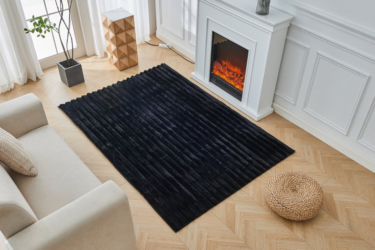 Shum Greek Faux Fur Rug | 6 Colours