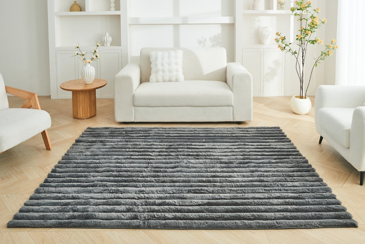 Shum Greek Faux Fur Rug | 6 Colours