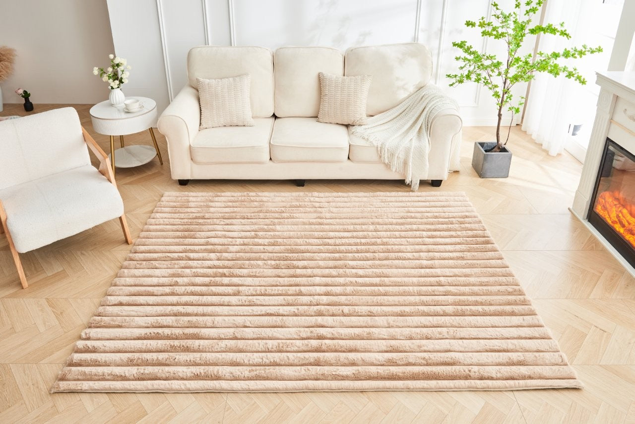 Shum Greek Faux Fur Rug | 6 Colours