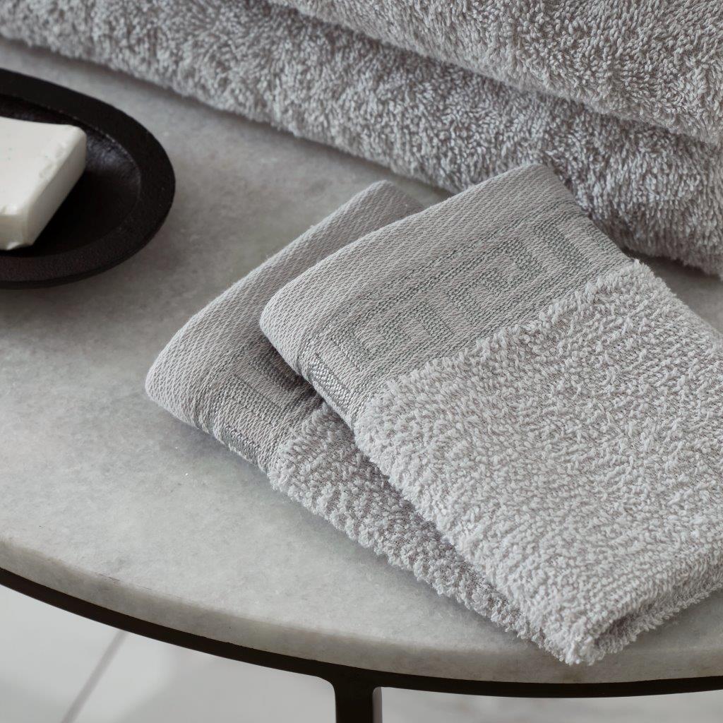 100% Egyptian Cotton Greek Embroided Towels | 7 Colours | 500 GSM