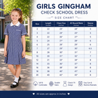 Pack of 2 Girls Gingham Check Pleated Dress | 7 Colours