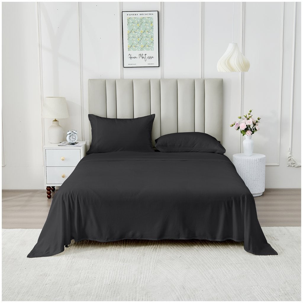 Soft Touch Plain Sheet Set | 10 Colours