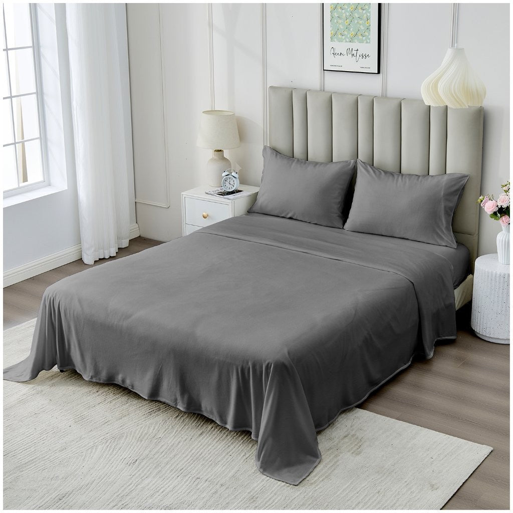 Soft Touch Plain Sheet Set | 10 Colours