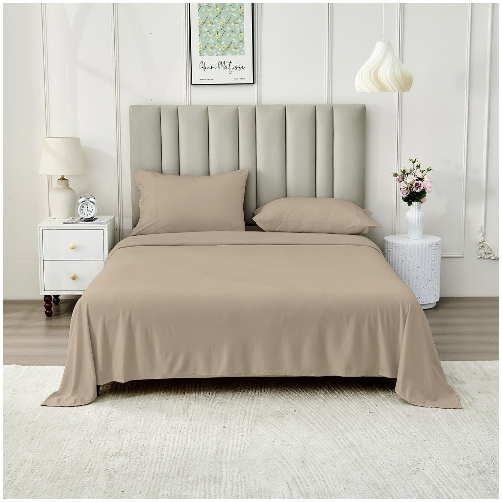 Soft Touch Plain Sheet Set | 10 Colours