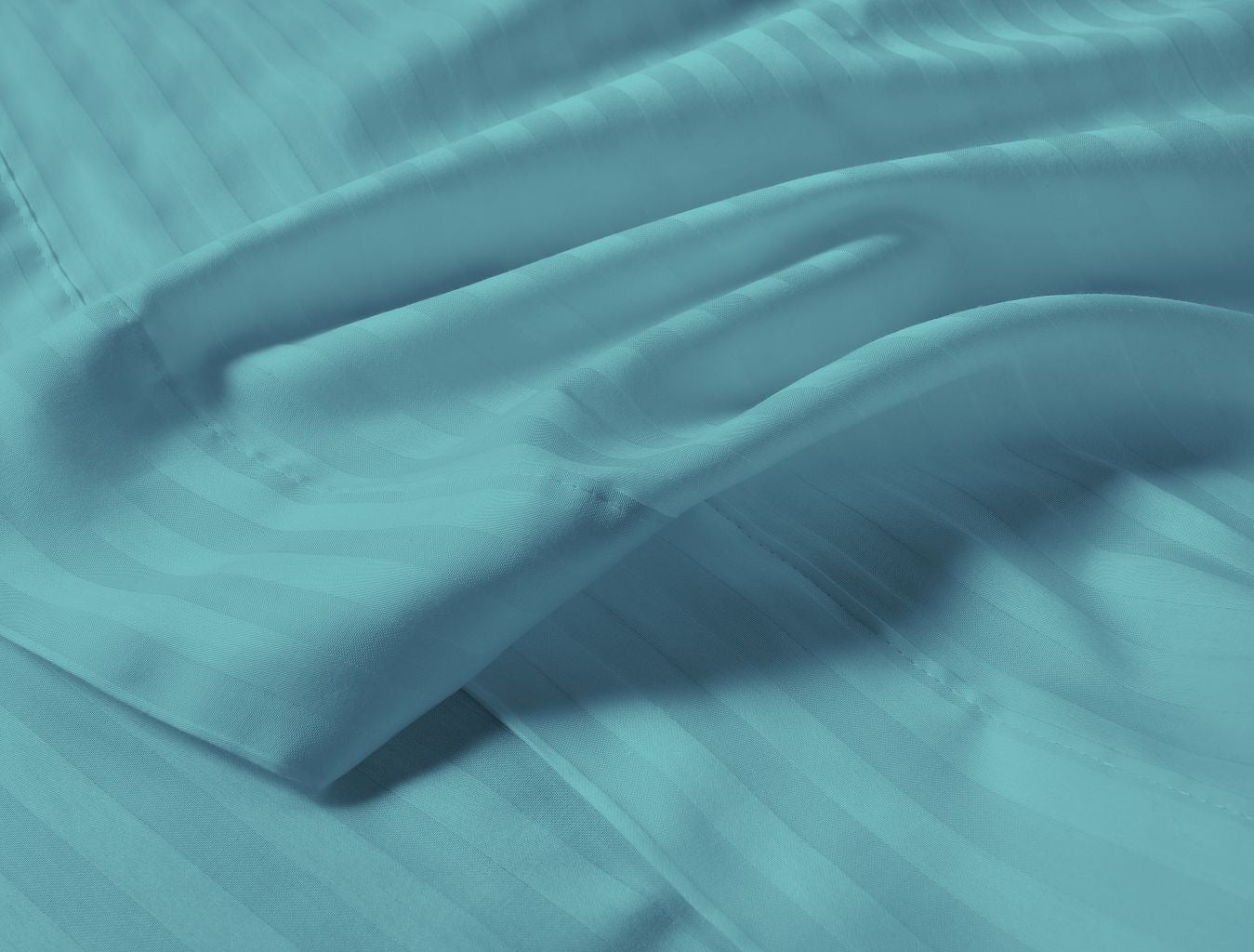 250TC Egyptian Cotton Satin Stripe Flat Sheet | 7 Colours