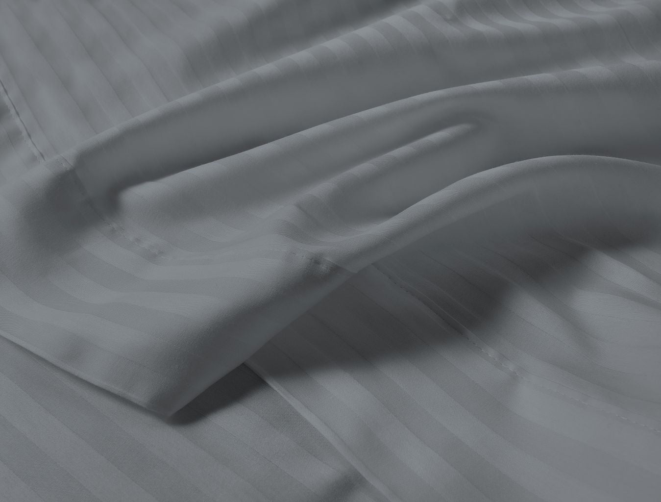 250TC Egyptian Cotton Satin Stripe Flat Sheet | 7 Colours