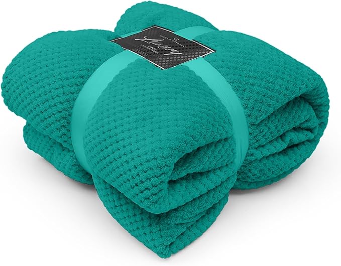Popcorn Fleece Throws | 18 Colours