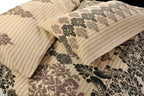 tanya printed duvet cover set natural