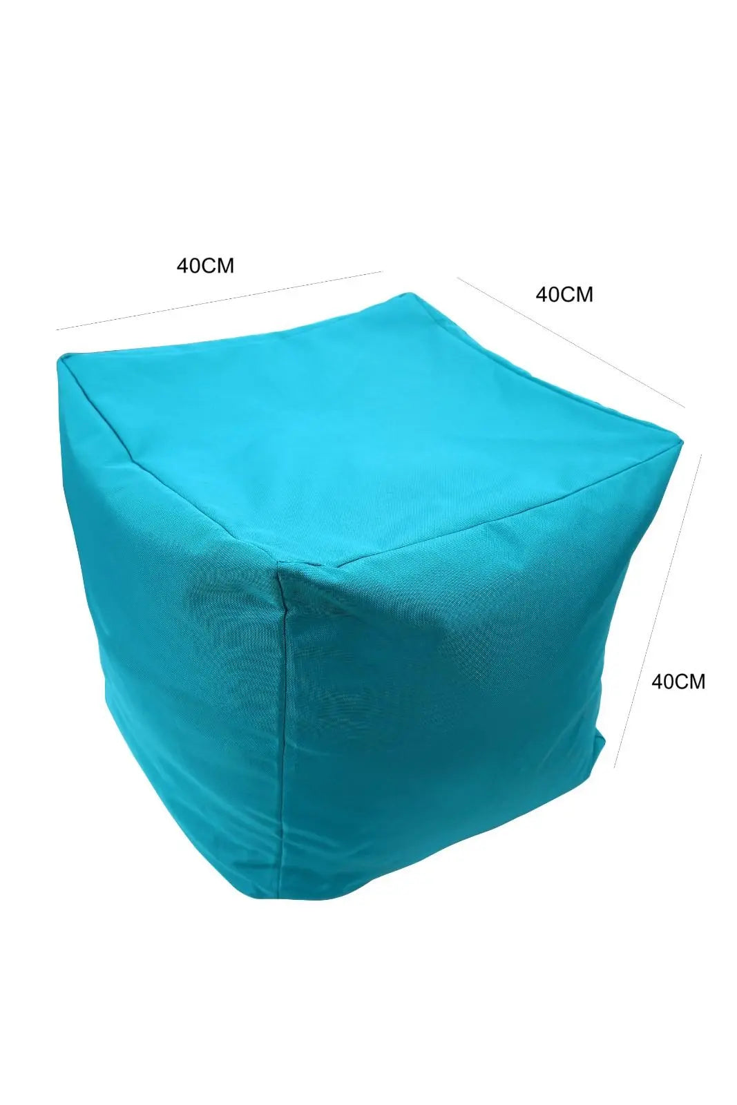 teal waterproof beans bag