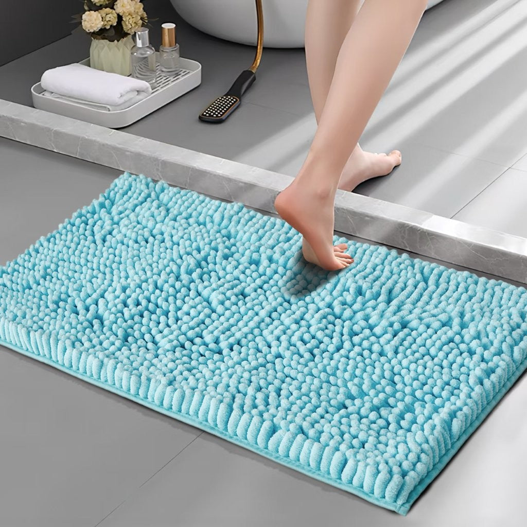 New Miami Loop Non Slip Bath Mat | 11 Colours Available