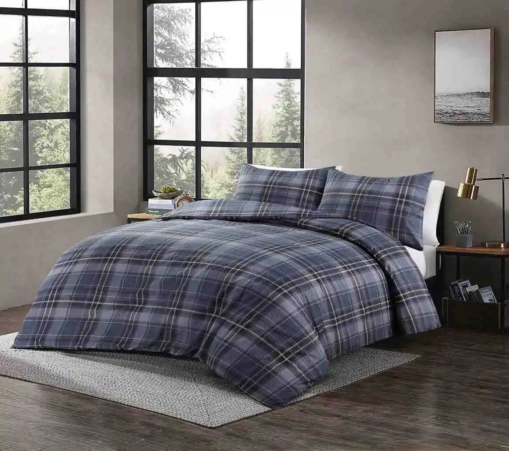 wesley printed duvet cover set