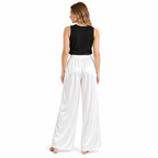 Satin Palazzo Trousers | 4 Colours