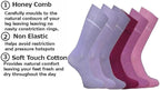 Lilac Fuchsia Women’s Diabetic Socks | Size 4 - 7