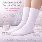 Pastel Women’s Diabetic Socks | Size 4 - 7