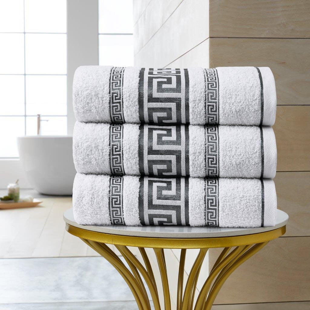 100% Egyptian Cotton Regent Greek Towels  | 9 Colours | 500 GSM