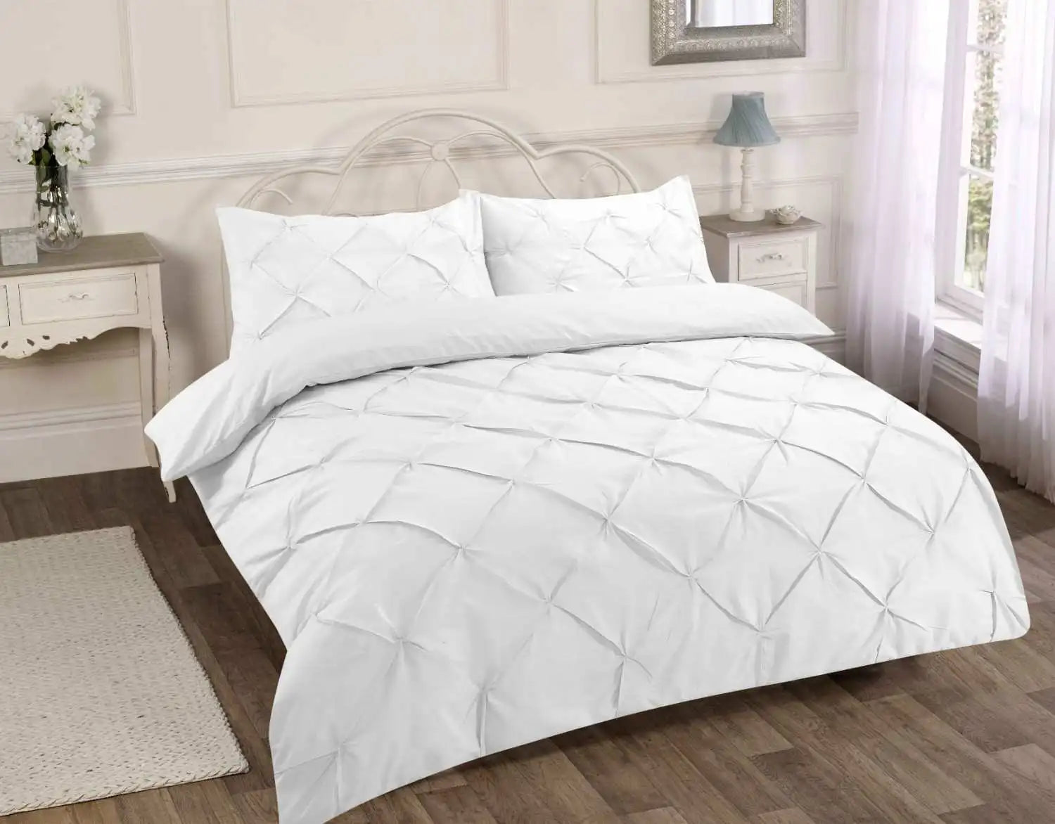 Alexander Pintuck Duvet set white