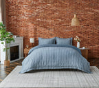 Wrexham Seersucker Duvet Cover Set | 3 Colours