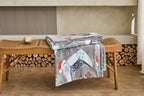 Xmas Pro Gamer Flannel Sherpa Throw