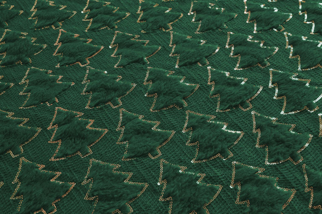 Christmas Tree Teddy Fleece Duvet Cover Set | 3 Colours