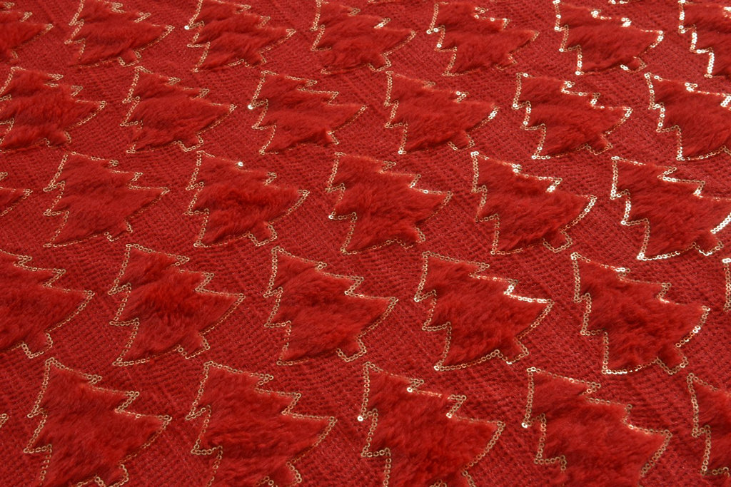 Christmas Tree Teddy Fleece Duvet Cover Set | 3 Colours