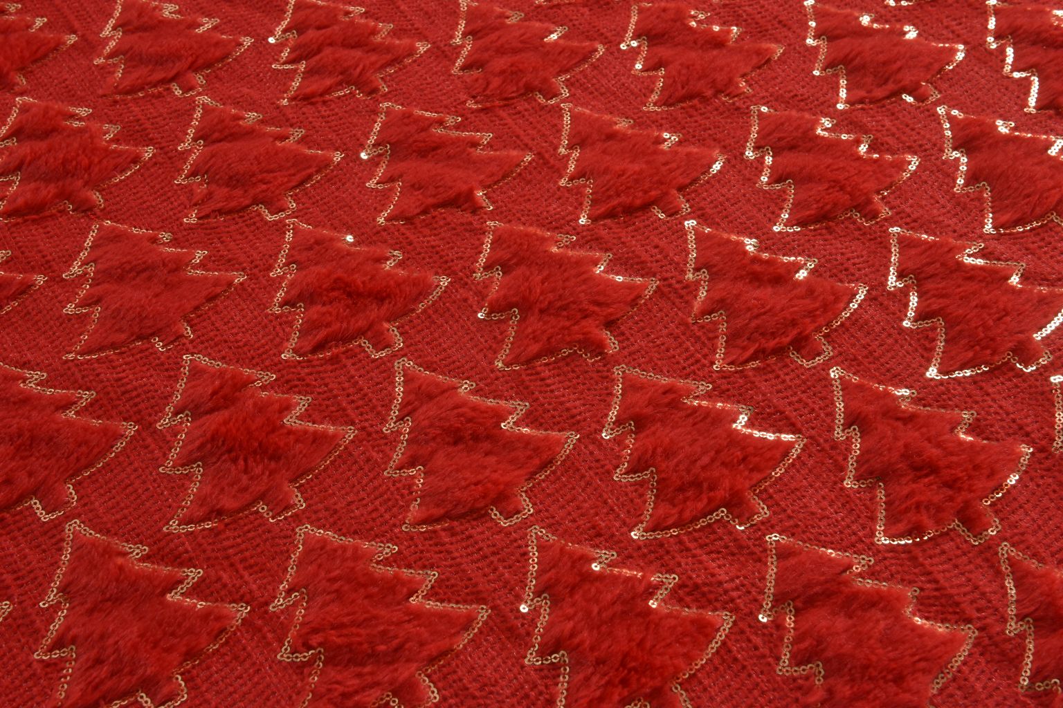 Christmas Tree Teddy Fleece Duvet Cover Set | 3 Colours