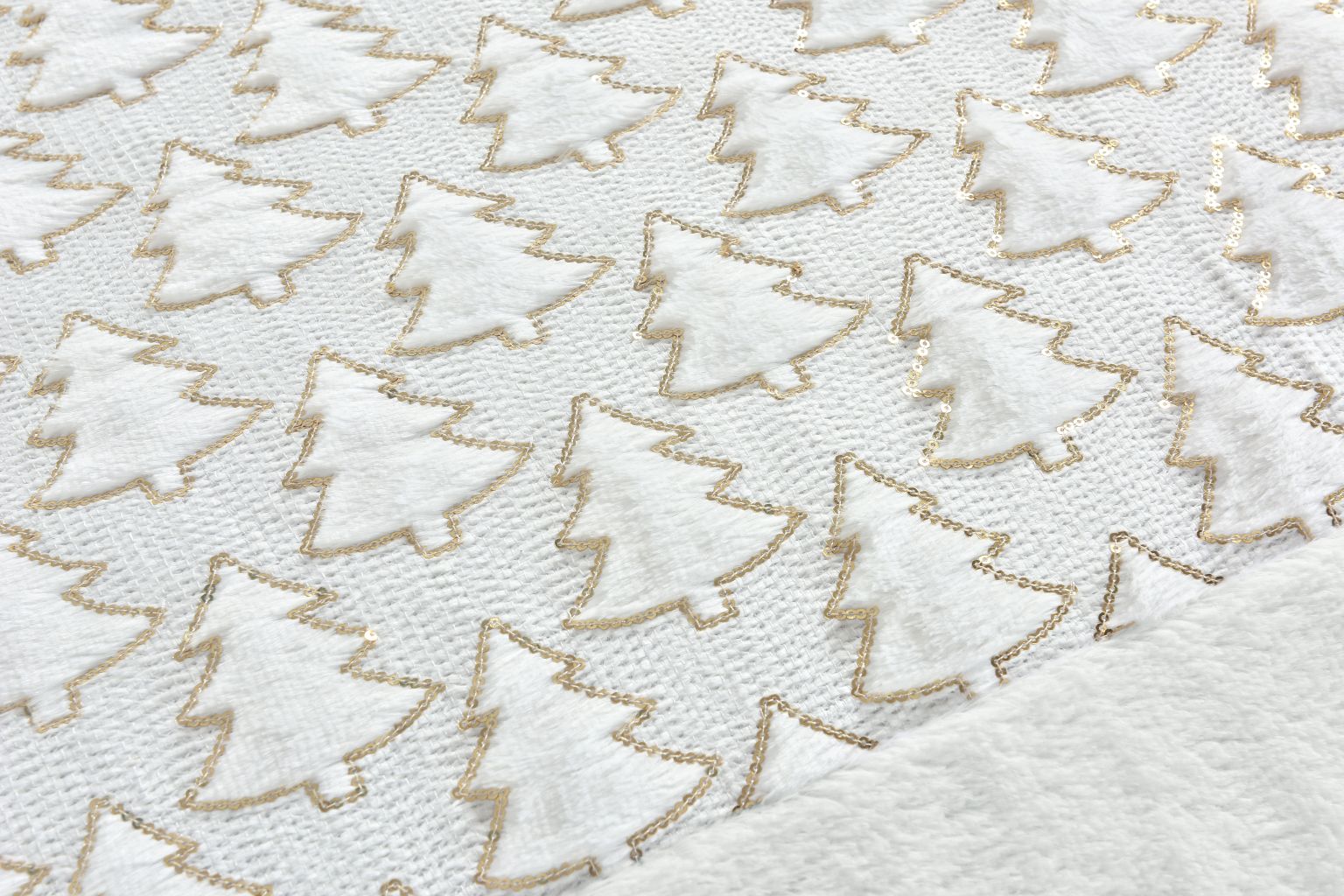 Christmas Tree Teddy Fleece Duvet Cover Set | 3 Colours