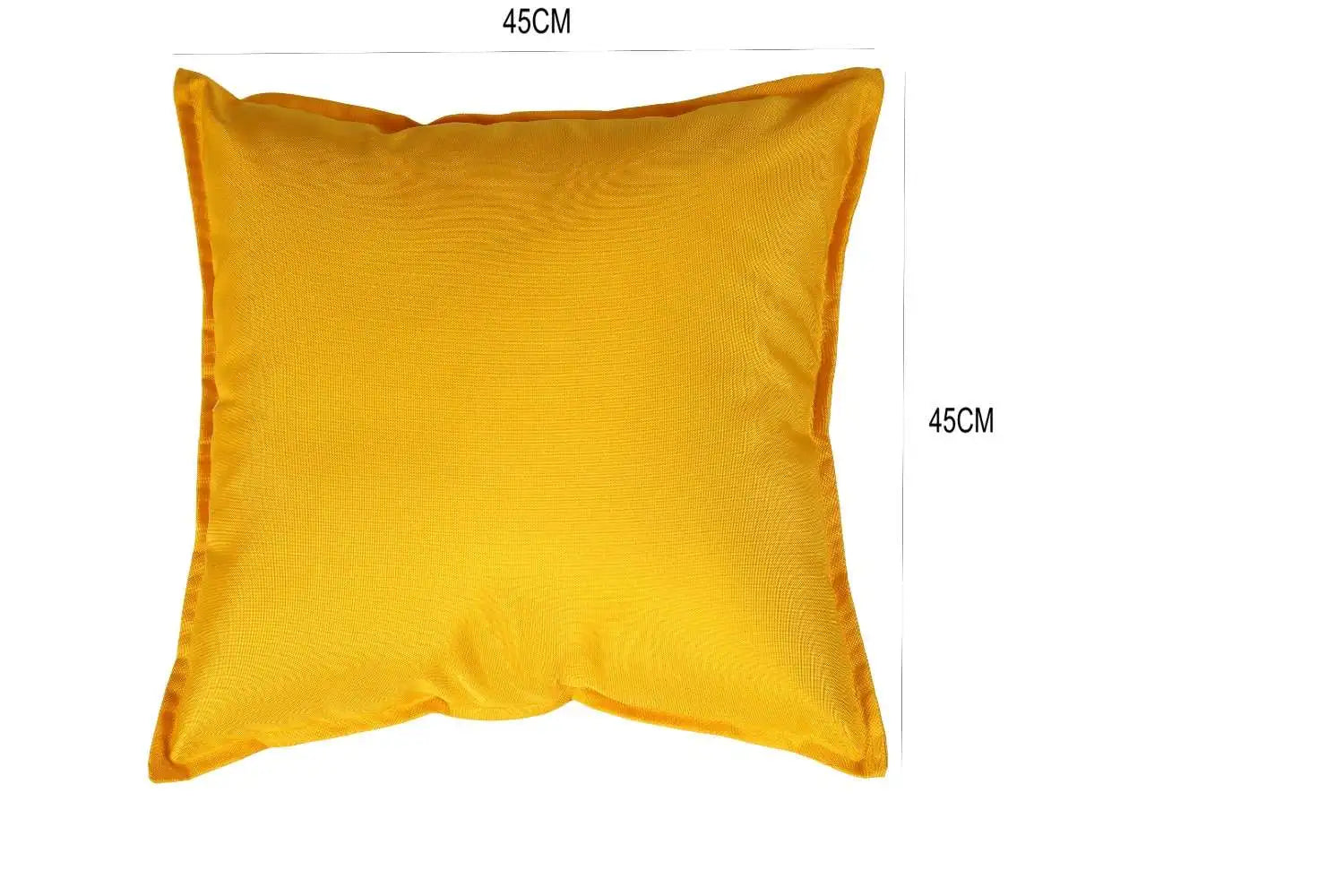 yellow waterproof cushion cover