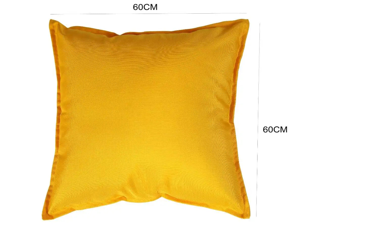 yellow waterproof cushion cover
