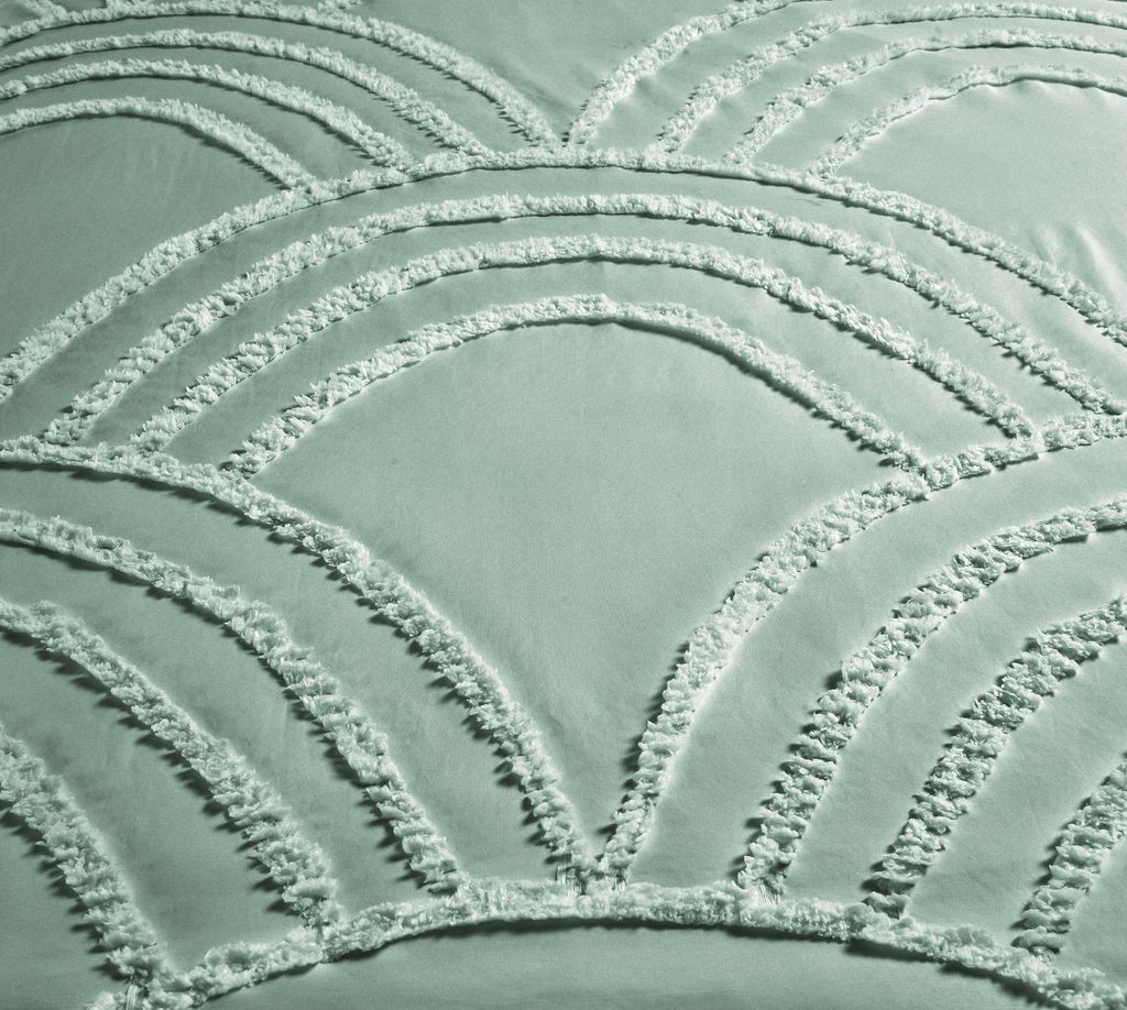 Zara Tufted Chevron Duvet Cover Set | 3 Colours