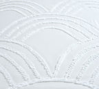 Zara Tufted Chevron Duvet Cover Set | 3 Colours