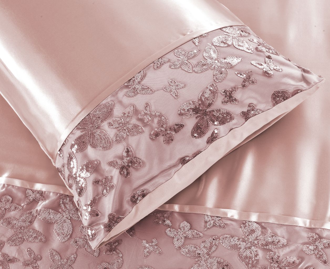 Aisha Embroidered Duvet Cover Set  | 2 Colours