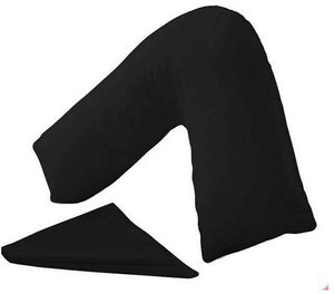PC v shaped pillowcase Black