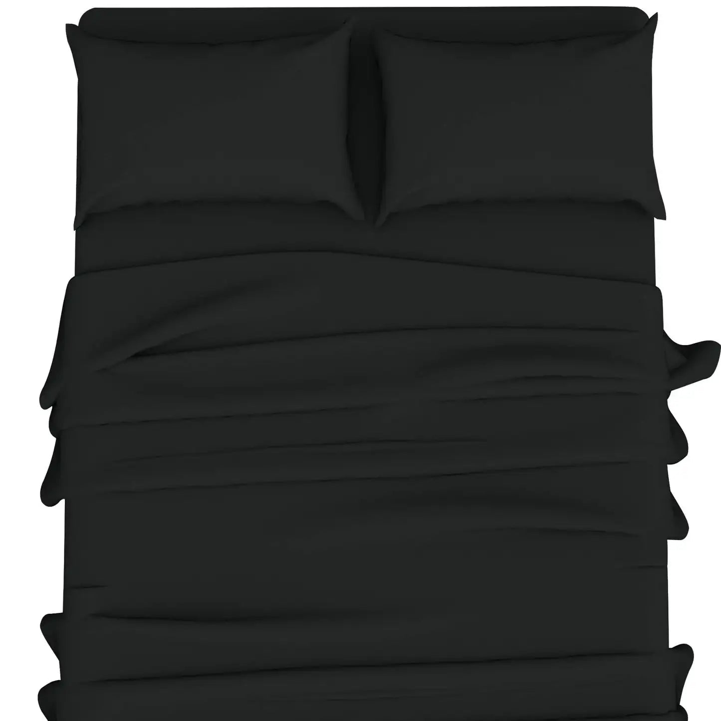 easy care PC sheets set black