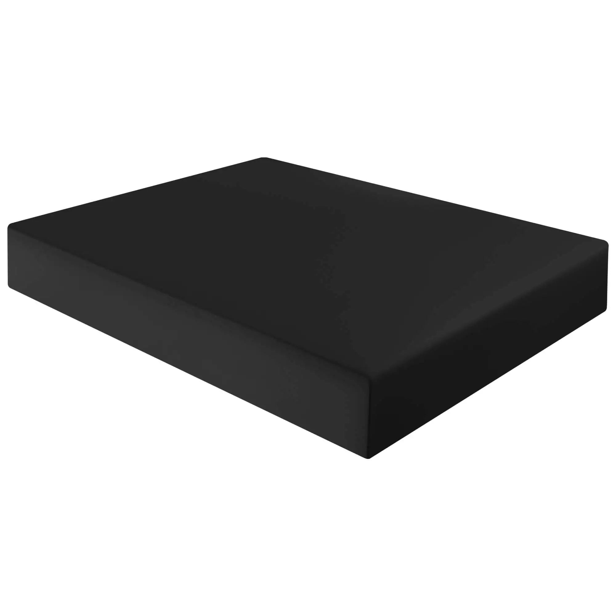 poly cotton fitted sheet black